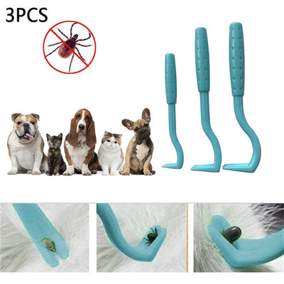 3PCS Dog Flea Remover Tool