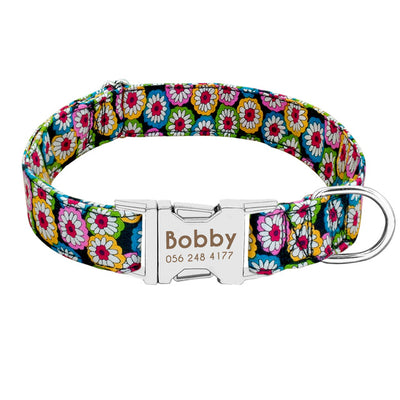 Dog Tag Collar Leash