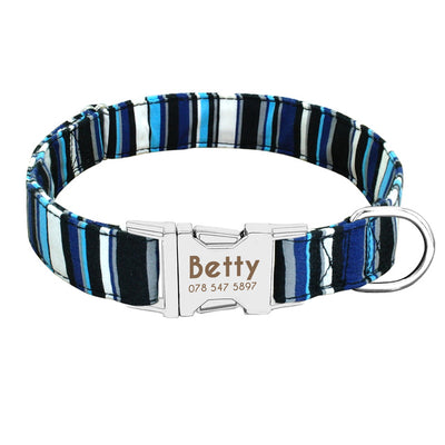 Dog Tag Collar Leash