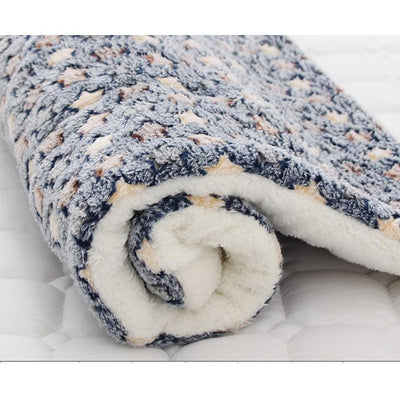 Coral Fleece Winter Thicken Warm Sleeping Beds