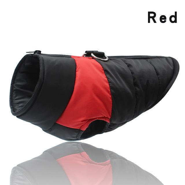 Waterproof Pet Padded Vest Zipper Jacket