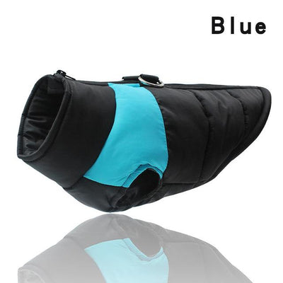 Waterproof Pet Padded Vest Zipper Jacket