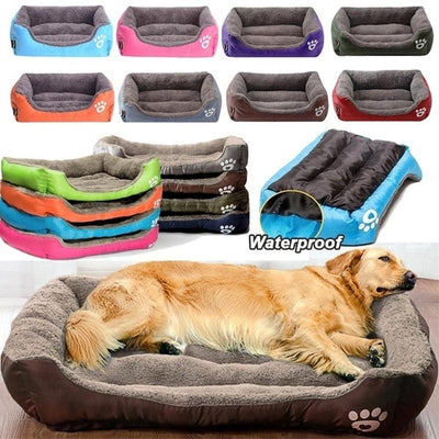 (S-3XL) Large Pet Cat Dog Bed